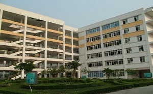 北京市纺织工业学校标志